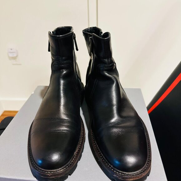 AQUATALIA Black Leather Boots - Picture 3 of 7